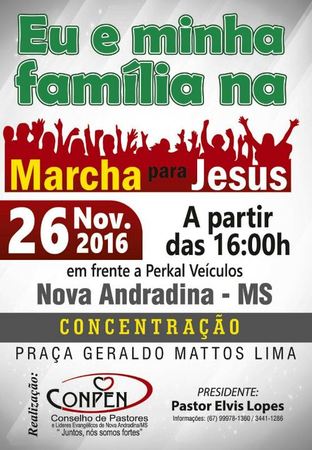 Left or right marcha para jesus
