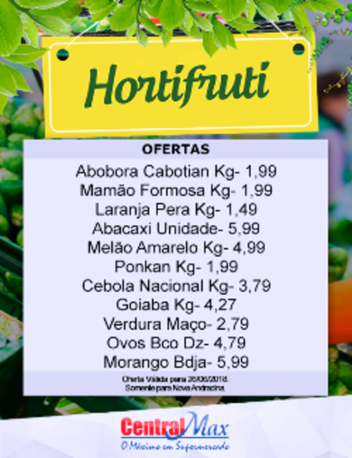 Center hort frut nova andradina 26 06 2
