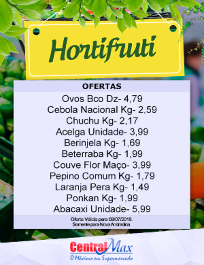 Center hort frut nova andradina 03 07 2