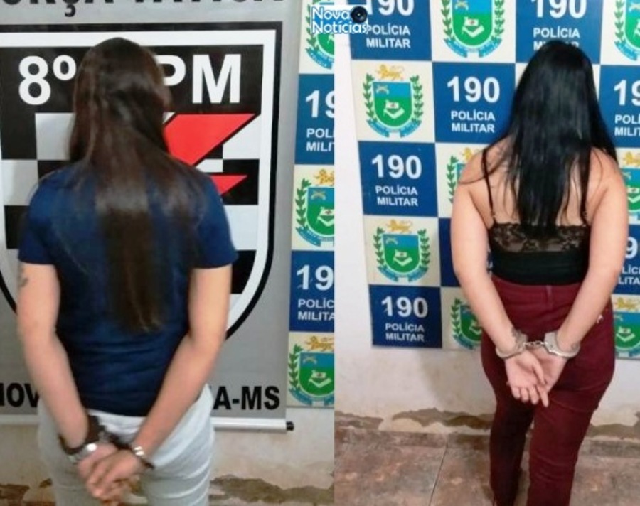 Center mulheres presas com cocaina dia 20 do 10 em nova andradina