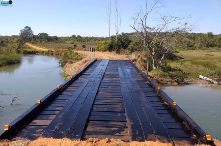 Left or right governo municipal reconstr i mais duas pontes de madeira na zona rural