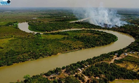 Left or right operacao pantanal incendio
