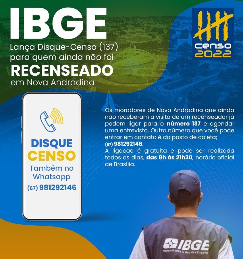 Left or right ibge disque censo