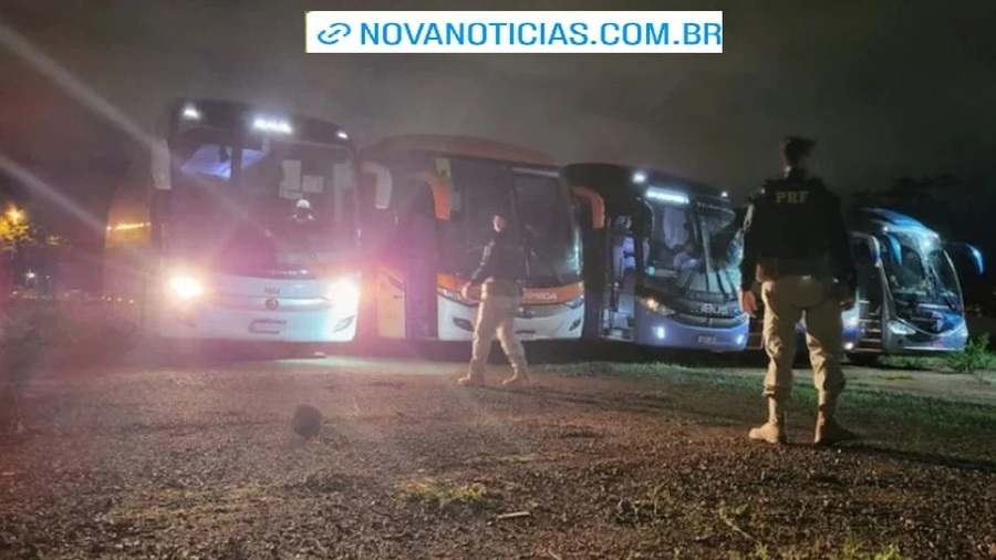 Left or right onibus presos pela prf
