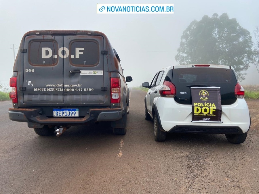 Left or right carro roubado em sp recuperado peo dof dia 13 01