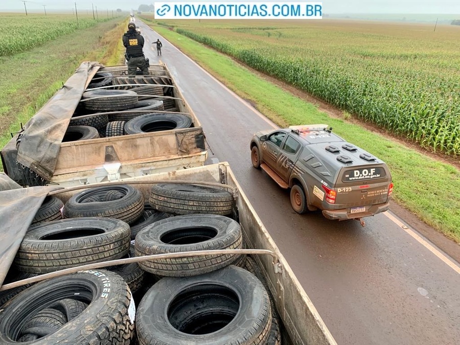 Left or right carga de pneus dia 14 de junho