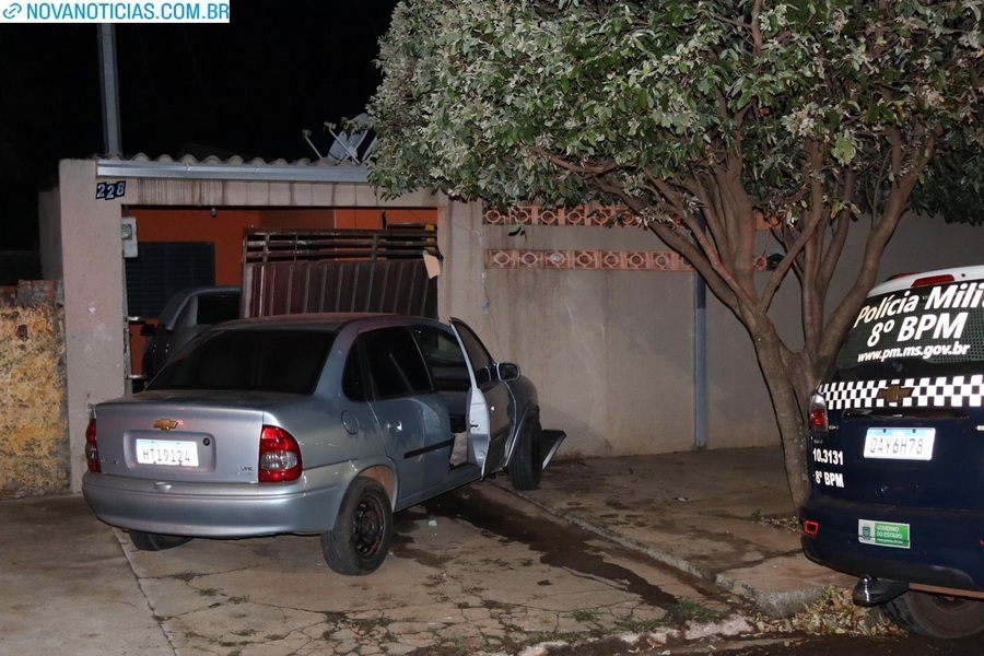 Center center carro na cena do crime dia 05 e julho e nova andradina