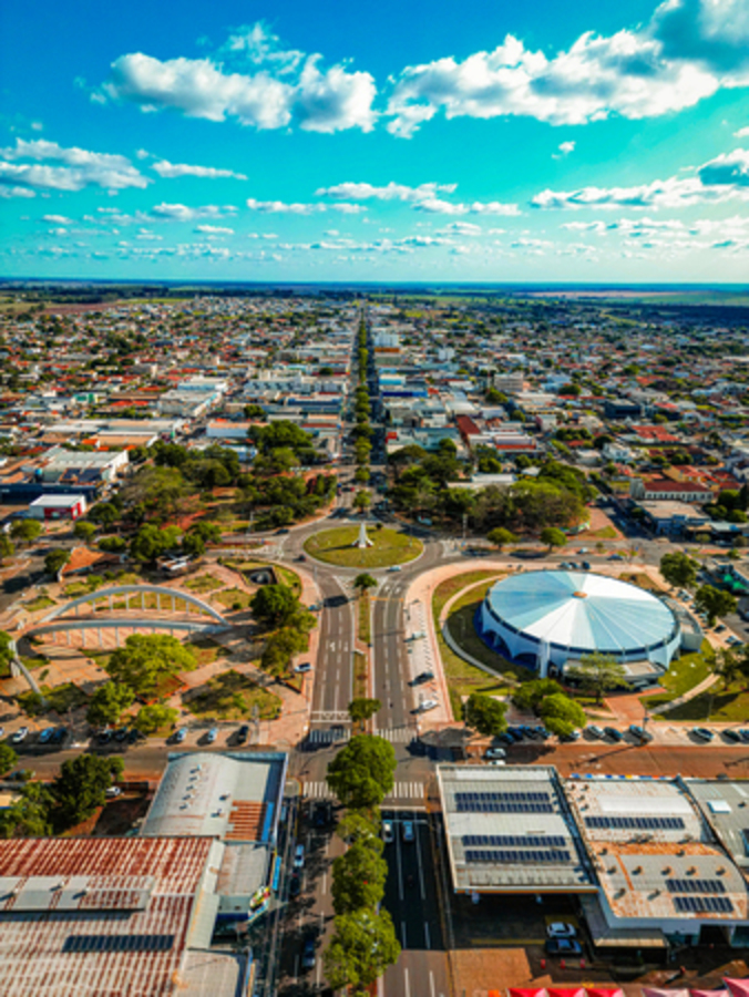 Left or right vista aerea de nova ndradina 2025