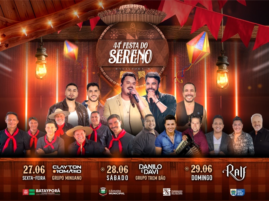Left or right cartaz festa do sereno 88