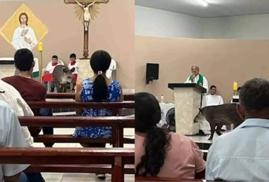 Left or right anta na igreja