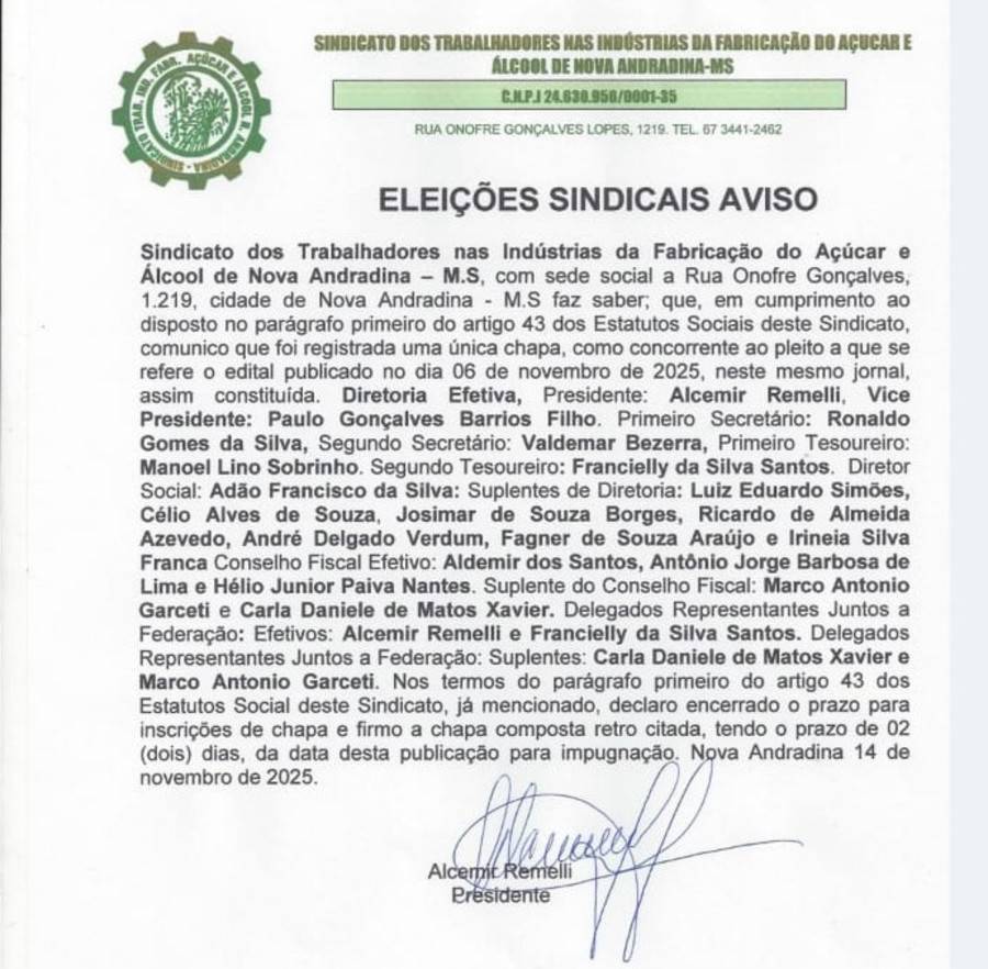 Center elei o sindical