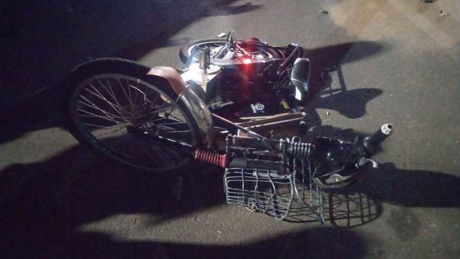 Center moto do acidetne dia 25 12 em novva andradina