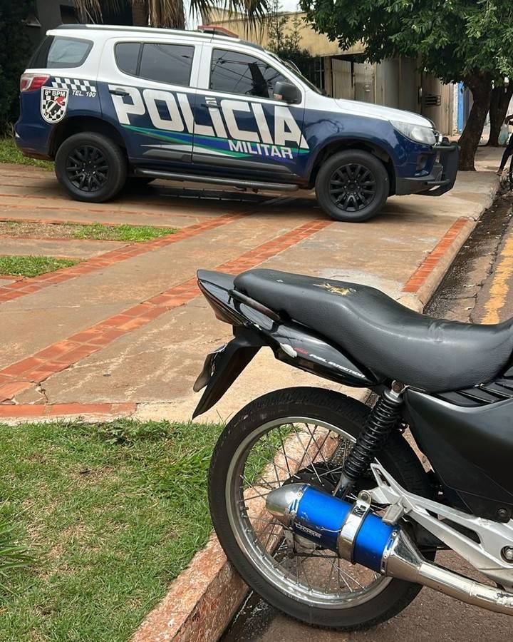 Left or right moto apreendida